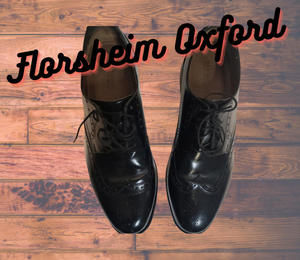Florsheim Imperial Quality Mens Cap Toe Oxford Shoes Black Size Size 10.5